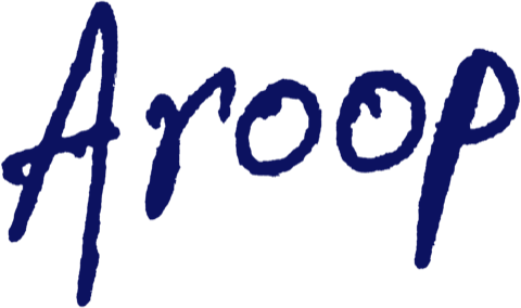 Aroop's signature